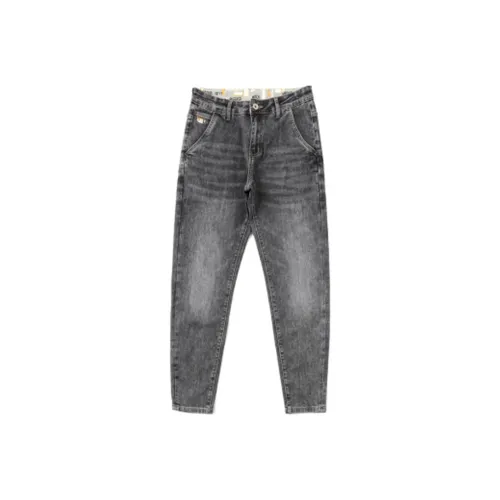 MH Темно-серый Мужские Джинсы