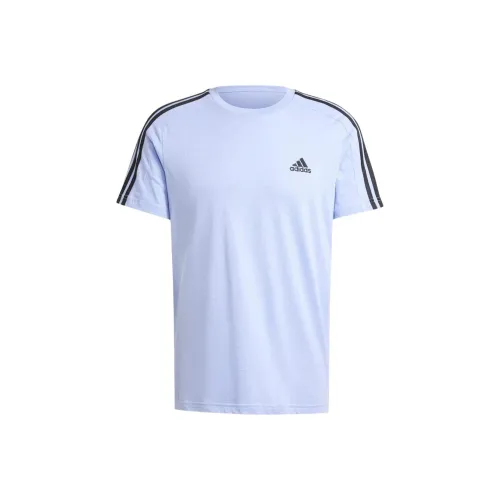 Adidas T-Shirt Мужская Светло-Синяя