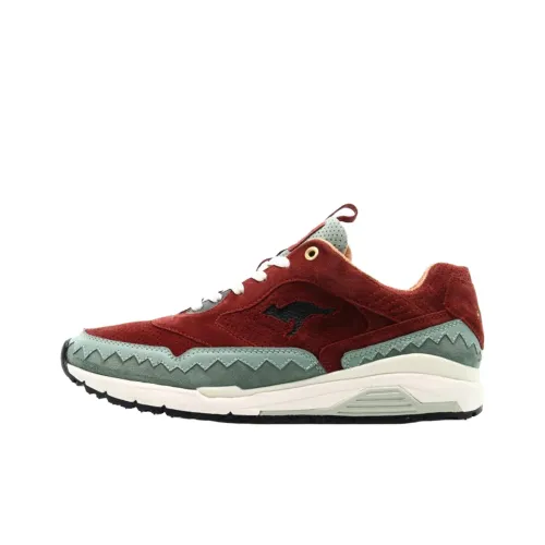 KangaROOS Slip-resistant Abrasion-resistant Low Top Casual Shoes Unisex Red КангароРОС Противоскользящий Устойчивый к истиранию Низкий Топ Повседневная Обувь Унисекс Красный
