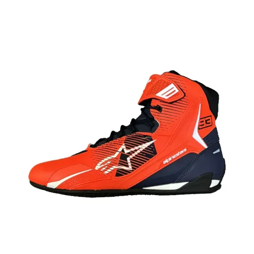Alpinestars FASTER 4 Велосипедные кроссовки Высокий верх Красный Мужской