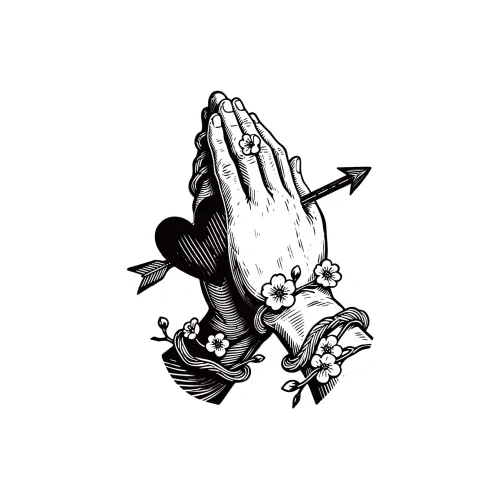 LIEJI Персик Blossom Temporary Tattoos