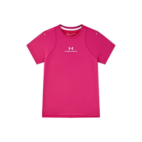 Under Armour T-Shirt Розовый Красный Подростки