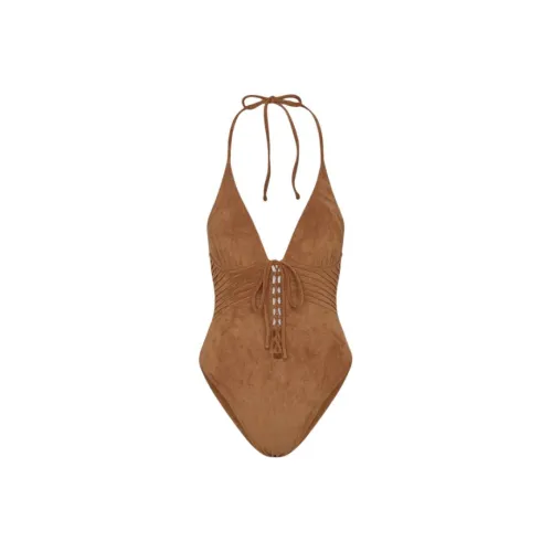 FRANKIES BIKINIS Коричневый Женские Купальники Ван-Пис