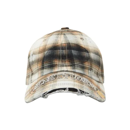 Acne Studios Органический хлопок Кепки Унисекс Коричневый