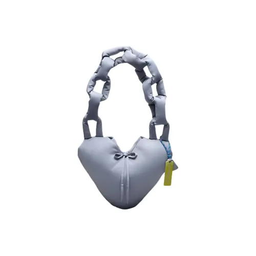 Coachtopia Переработанный полиэстер сумка в форме сердца сумка через плечо унисекс синий