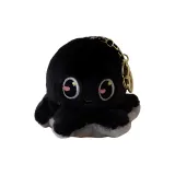 Осьминог черно-серый