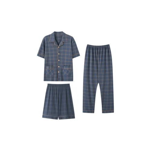 Mulong Family Пижамный комплект Мужской Свинец
