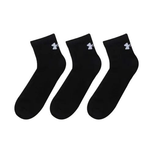Under Armour 3 шт Черные Унисекс Носки