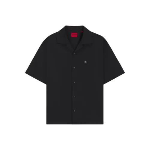 Hugo Boss Мужские Черные Рубашки