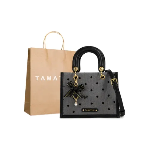 TAMATHA Полиуретан с синтетической кожей сумка женская черный