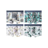 Тибетский цветочный дизайн + Каменный столб + Письмо + Кокосовая пальма