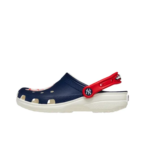 Crocs Classic Clog Sabo Унисекс Синий Красный