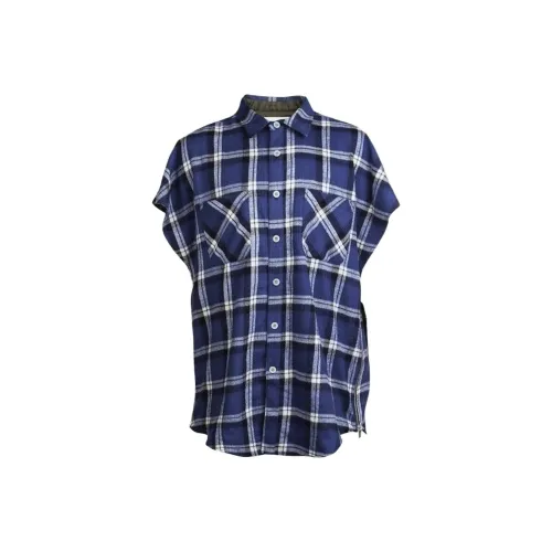 Fear Of God Blue Men's Shirts Fear Of God Синий Мужской Рубашки