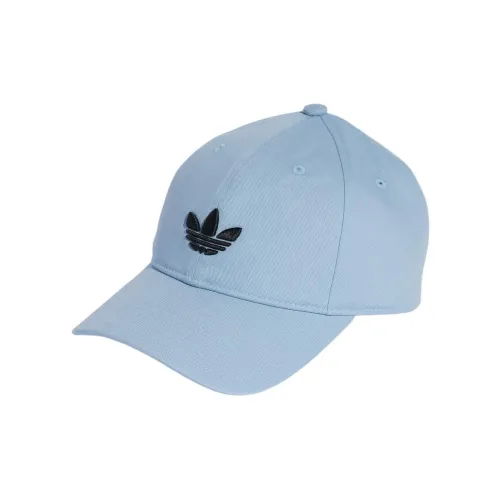 Adidas Хлопковые кепки унисекс синие