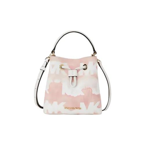 MICHAEL KORS Suri Искусственная кожа Ведрообразная сумка Маленькая Женская Нежно-розовая