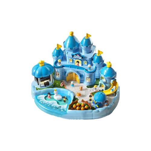 ZHOOCHAA Большой размер магнитный принцесса волшебный замок приключение развивающие игрушки