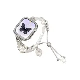 Кежу R[Русалка] Белый+Серебряный Чехол в форме ромба