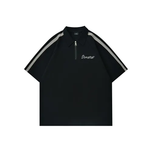 HIPHOPPUNKS Черное унисекс-поло