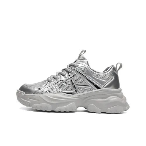 ZHR Кит Обувь Устойчивая к истиранию Дышащая Низкий Верх Тяжелая подошва Женская