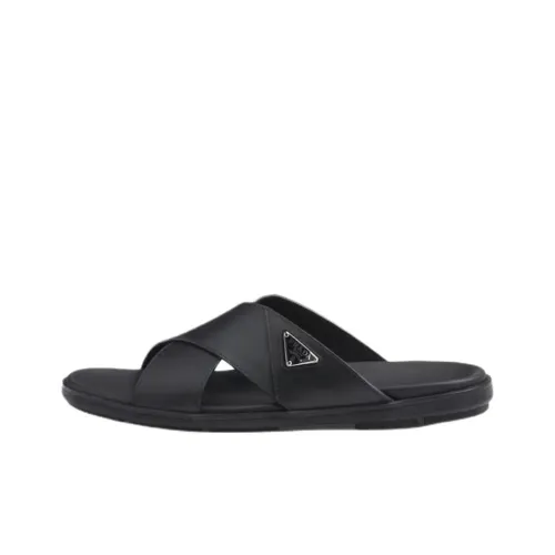 PRADA Слипоны Мужской Черный