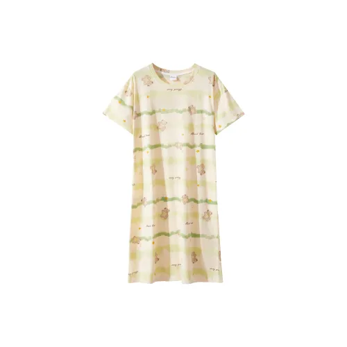 Городская красота Ночная сорочка Модный Дышащий Дизайн Девичий Веселье Женские