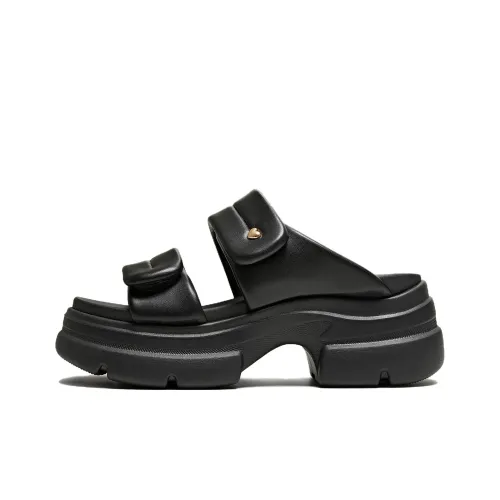 TATA Резина Пена Наружная Подошва Кожаный Пэчворк Слипоны Женские