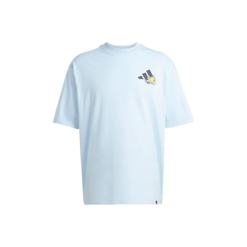 Adidas POSITIVITY SUN Graphic T-Shirt Рубашка T-Shirt Unisex Light Blue