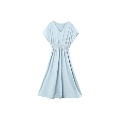 A paradise for awakening Короткий рукав Платье Женское