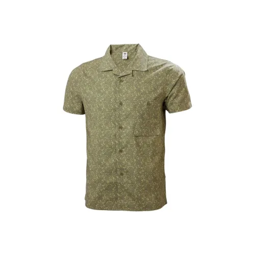 HELLY HANSEN Рубашка Мужская Светло-Зеленый 421 LAV Зеленый H