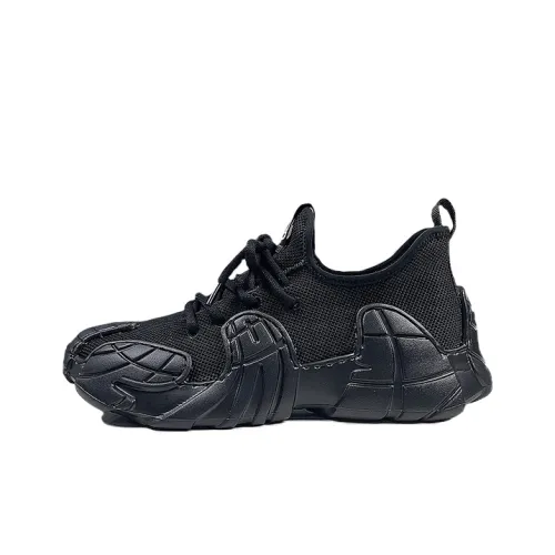 SHUPATE Низкий топ массивные кроссовки мужской черный