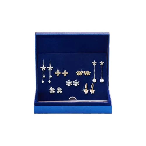 DIJING Сплав Нижняя заколка On Серьги Женские