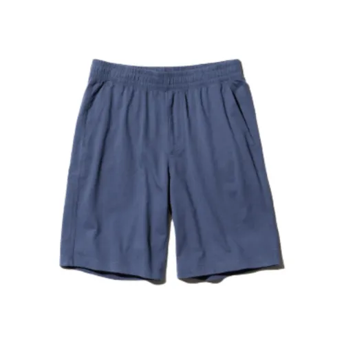 UNIQLO Королевский Синий Мужские Повседневные Шорты