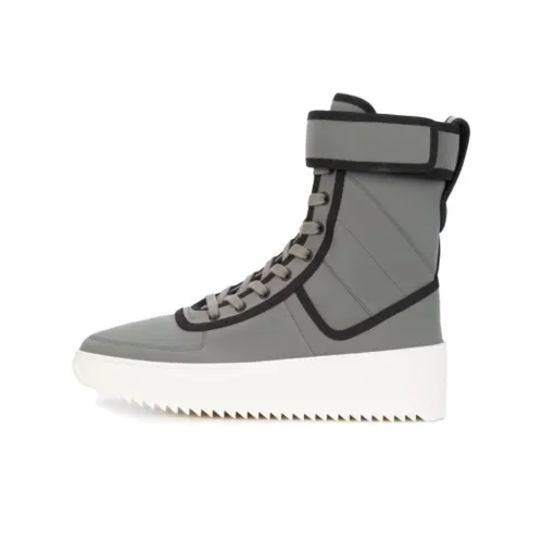 Fear Of God Скейтборд Кроссовки Высокие Серый Черный Мужские