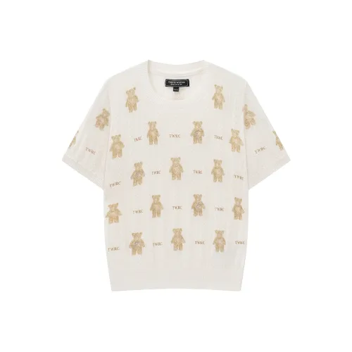 Teenie Weenie Слоновая кость Женские Свитеры