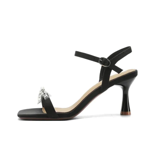 FIVE PLUS One Ремень Сандалии Женские Черный