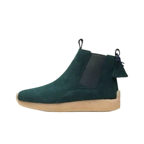 Clarks Chelsea Темно-зеленый Мужской