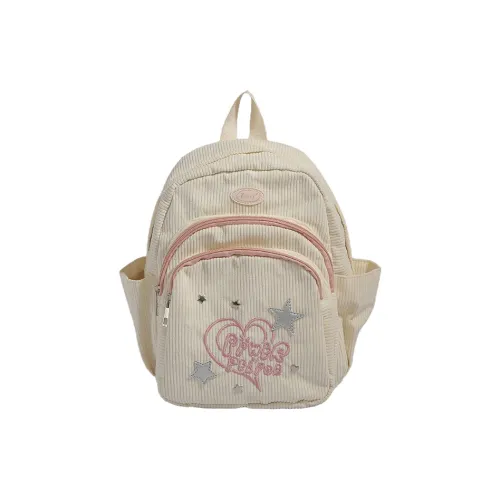 WXRX Вельвет Рюкзак Женские Айвори