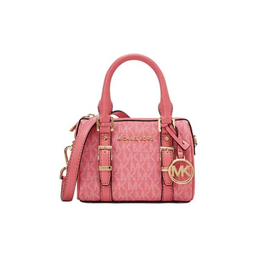 MICHAEL KORS Bedford Искусственная кожа Бостон Сумка Сумка через плечо Мини Сумка Женская Светло-розовая Красная