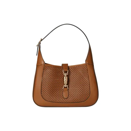 GUCCI Jackie 1961 Кожа Сумка через плечо средний размер женский коричневый