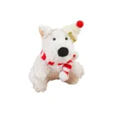 Вест-хайленд Новогодний Позиционирование Стиль-Белые Шапки и Кепки