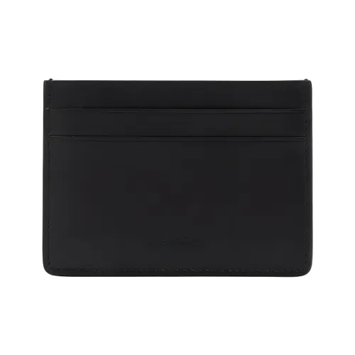 JIL SANDER Гладкая кожа Держатель для кредитных карт Стандартный Унисекс Черный
