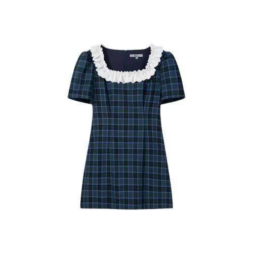 UENA Короткий рукав платье женское