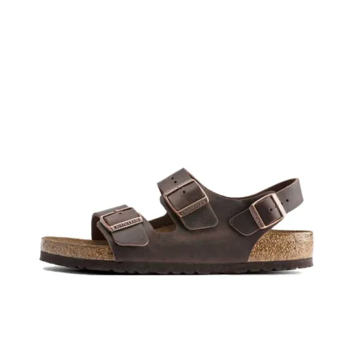 Birkenstock Пляжные сандалии Унисекс Коричневый Узкая версия