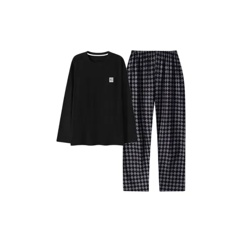 Gongdie Драконовый узор Dralon Комплекты одежды Мужские Пижамные комплекты