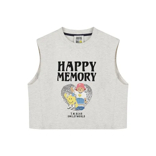 Teenie Weenie Средне-серые Женские Футболки