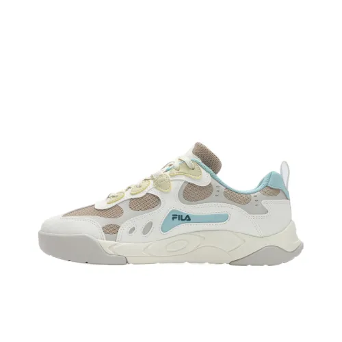 FILA STAR RHYTHM Скейтборд Кроссовки Низкие Молочно-белый/Оливково-коричневый Женские