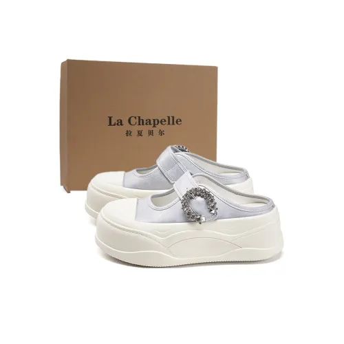 La Chapelle Устойчивые к истиранию Домашние тапочки Женские Синие