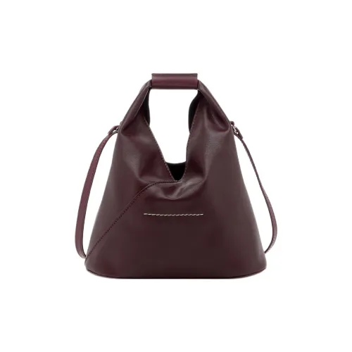 MM6 Maison Margiela совместная брендированная сумка через плечо сумка для ношения на плече женская темно-красный