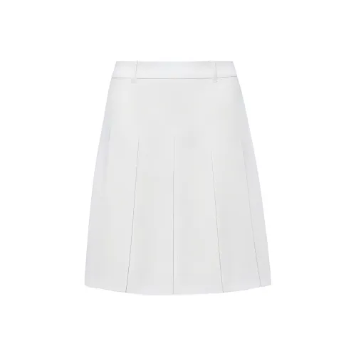 LI NING 1990 Classic Collection Повседневные короткие юбки Женские Сливочный