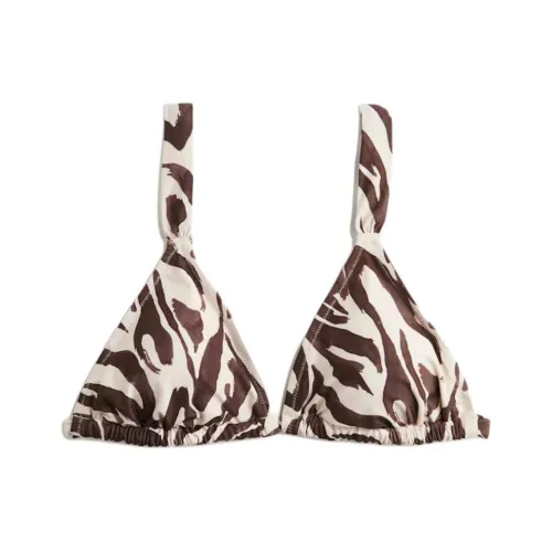 H&M Светло-бежевый/Зебровый принт Женские Бикини